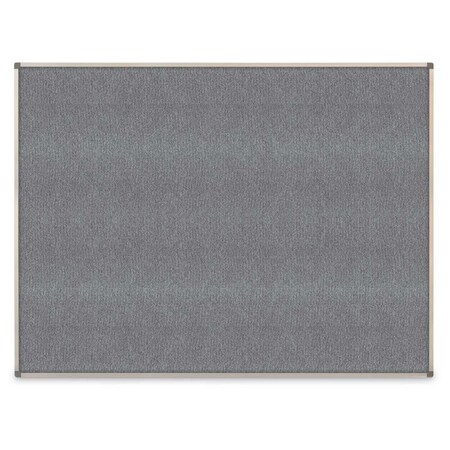 United Visual Products Corkboard, Fabric, Gold, 1 Door, 18" x 24" UV300-GOLD-CLOUD